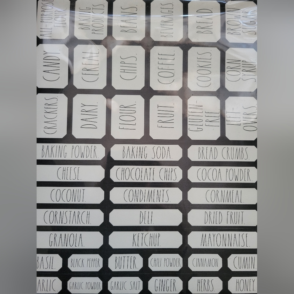Rae Dunn Home Labels